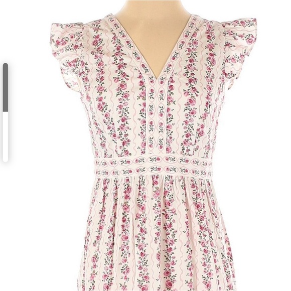 Vintage Gal Meets Glam Rose Trellis Maxi - Picture 4 of 7